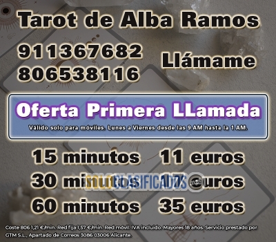 Llama y consulta El Tarot con Alba Ramos ll... 