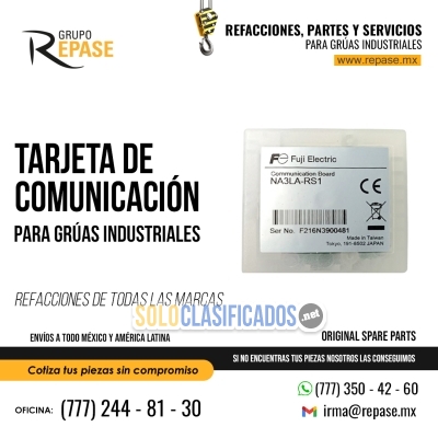 Solo Clasificados - TARJETA DE COMUNICACION PARA GRUAS INDUSTRIALES - imagen: 1