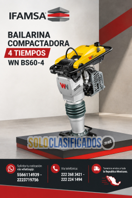 BAILARINA COMPACTADORA 4 TIEMPOS WN BS604...