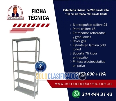 estanteria para distribución de productos... 