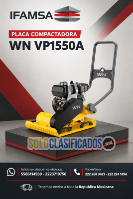 PLACA COMPACTADORA WN VP1550A...