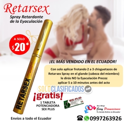 Elimina la Eyaculación Precoz con Retarsex... 