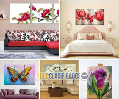 Solo Clasificados - Cuadros Sofisticados Pintados A Mano! (Cotizacion via whatsap) - imagen: 5