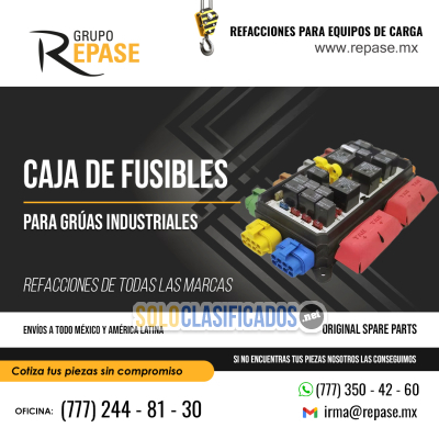CAJA DE FUSIBLES PATA GRUAS INDUSTRIALES...