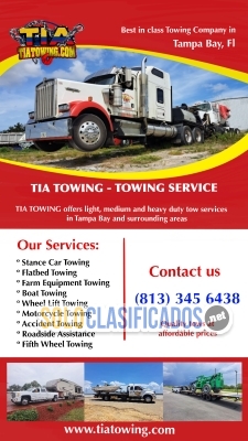 Best towing service in Tampa Tia Towing... 