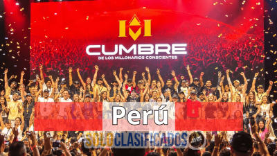 Solo Clasificados - Cumbre Millonarios Conscientes Peru 2026 Lima 2x1 - imagen: 1
