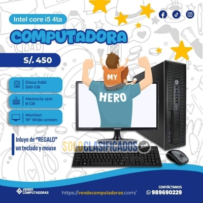 Solo Clasificados - ¡Papá se lo merece! Llévate esta PC HOY - imagen: 5