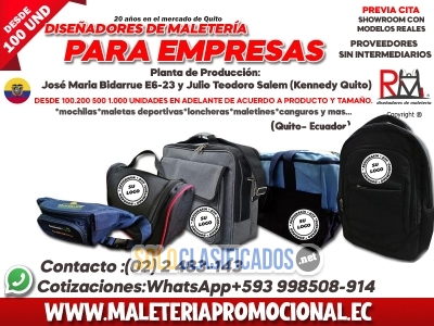 Solo Clasificados - proveedores directos de mochilas maletas maletines loncheras  en quito - imagen: 3