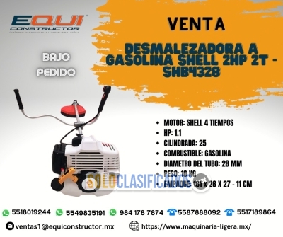 Venta Desmalezadora a Gasolina Shell SHB4328 en Querétaro... 