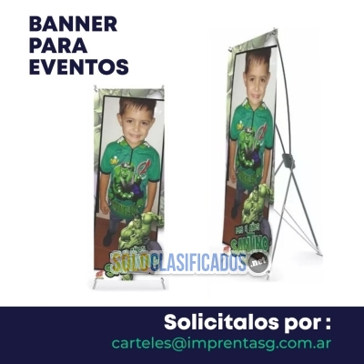 Solo Clasificados - Impresion Banner Vertical Para Publicidad - imagen: 2
