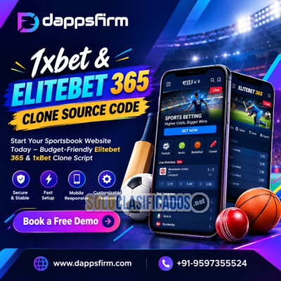 Elitebet 365 Clone Source Code With Advanced Betting Features...