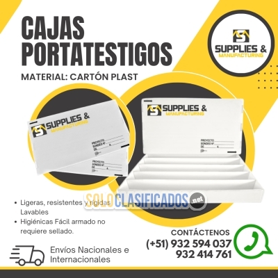 FABRICACIÓN DE CAJAS PORTA TESTIGOS (CALIDAD)... 