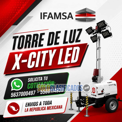 TORRE DE ILUMINACIÓN TRIME XCITY LED...