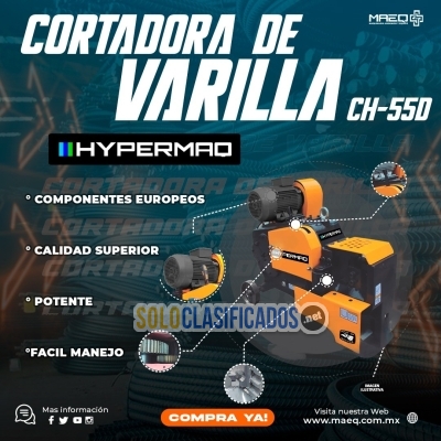 HYPERMAQ CH550 CORTADORA DE VARILLA... 