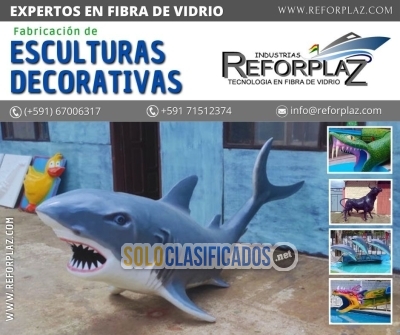 Embellece tu paraíso acuático con REFORPLAZ: Esculturas Decorativ... 