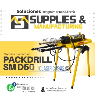 MÁQUINA PARA EXPLOSIÓN DE ROCAS PACK DRILL DIAMANTINA... 